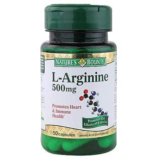 Buy Nature S Bounty L Arginine Mg Capsules Online