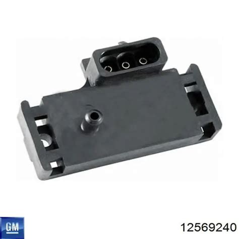 12569240 General Motors датчик давления во впускном коллекторе, map