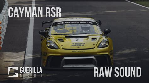 Assetto Corsa Porsche Cayman Rsr Raw Sound Test Youtube