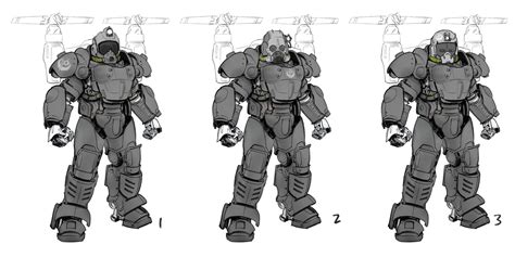 Artstation Fallout 76 Power Armor Concepts