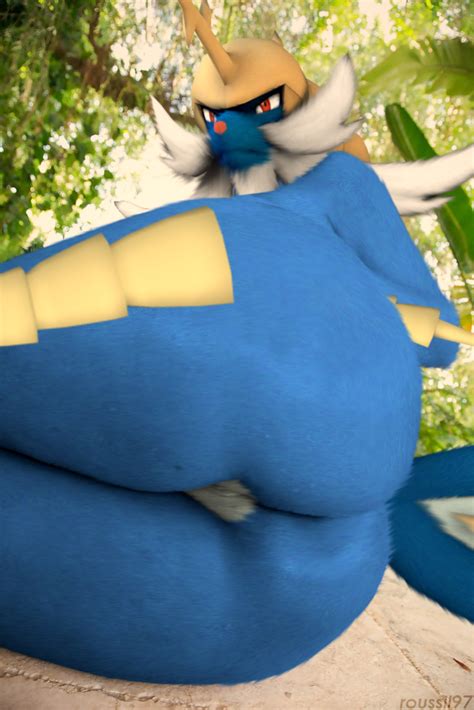 Rule Girls Anthro Anthrofied Ass Ass Focus Big Ass Big Butt Blue