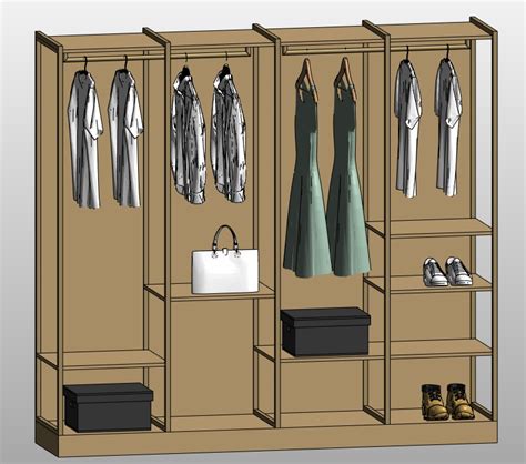 Open Wardrobe System In Revit Free Download 375 Mb Library Revit