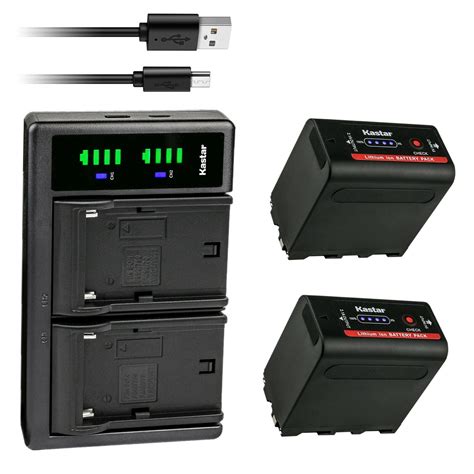 Kastar Pack Np F Exp Battery And Ltd Usb Charger Compatible With