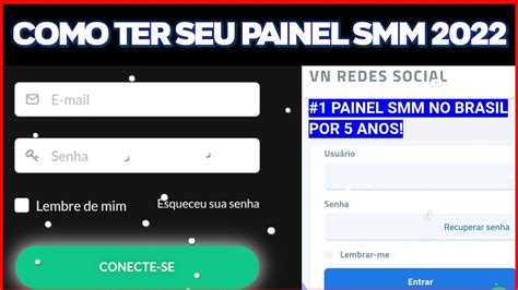 PAINEL SMM COMO TER SEU PAINEL SMM 2022 YouTube