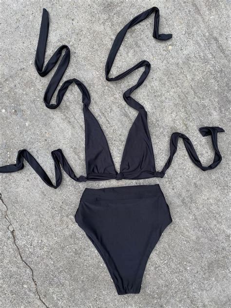 Piece Bikini Set Bikini Sexy Bikini Beachwear Swimwear Etsy