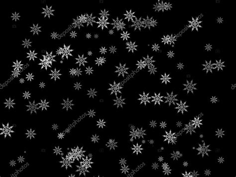 White Snowflakes on Black Background — Stock Photo © vlue #4639341