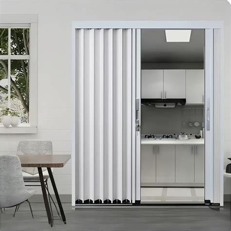 Aluminum Alloy Interior Folding Accordion Door Closet Doors Bi Fold
