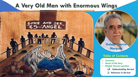 A Very Old Man With Enormous Wings Summary PDF