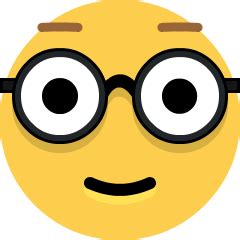 Nerd Face Emoji | Emoji Nerd Face Meaning