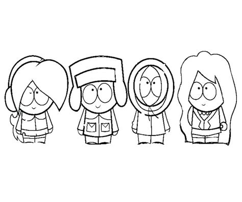 South Park Coloring Pages At Free Printable Colorings Pages To Print And Color