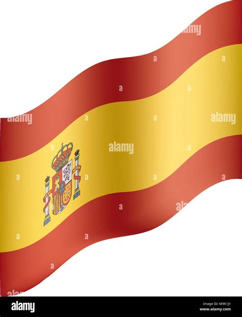 Spain Flag Vector Illustration Stock Vector Image Art Alamy