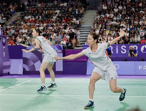 バドミントン 女子ダブルス準決勝 シダマツペアは第1ゲームを落とすパリ五輪 スポーツ報知