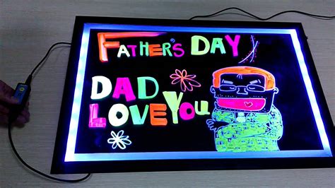 Neon Led Writing Board Suppliers In China Youtube