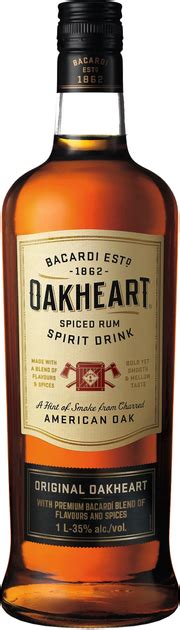 Ромовый напиток Oakheart Original 12 месяцев выдержки 1 л 35% ...
