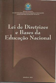 Livro Lei De Diretrizes E Bases Da Educacao Senado Federal Estante