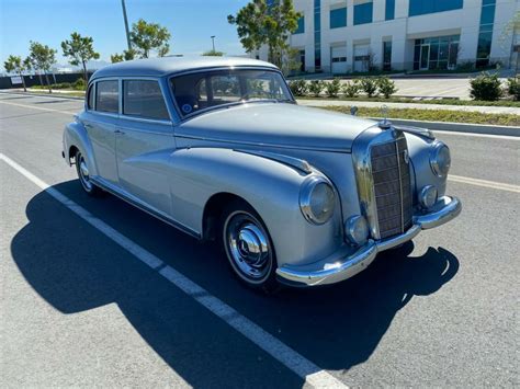 1953 Mercedes 300 Adenauer W186 Sedan Beautiful Stunning California