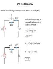 ECEN 215 Fall 2023 HW 3 Key Analysis Course Hero