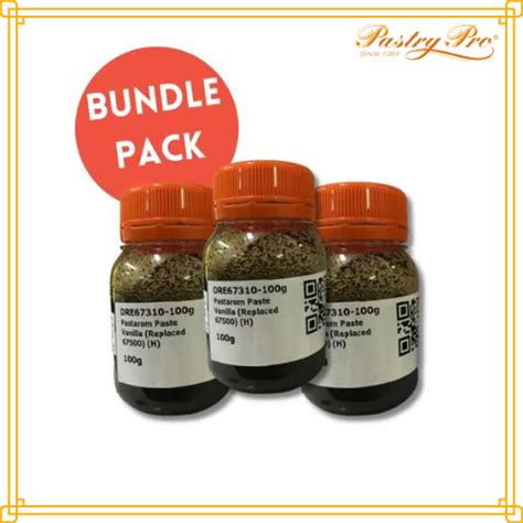 Bundle Pack Dreidoppel Pastarom Paste Vanilla Gm X Btl