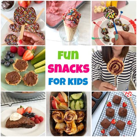 Fun Snacks To Make With Kids 5 Ingredients Or Less My Fussy Eater