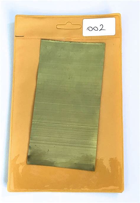 Brass Shims Assorted Sheets 0 001 0 002 0 003 0 005 EBay