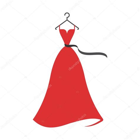 Ball Gown Red Stock Vector Image By © 99210262