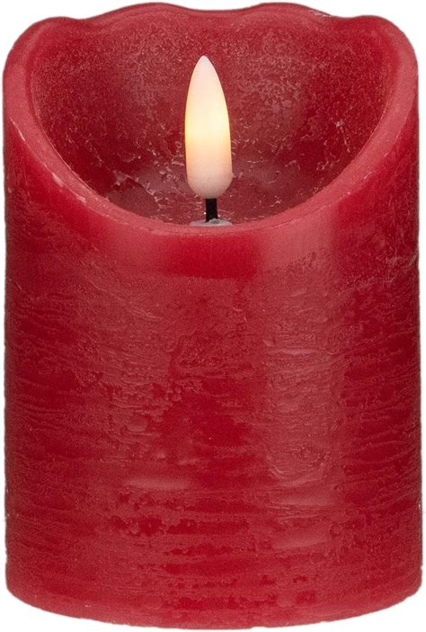 Northlight 4 Led Red Flameless Battery Operated Christmas Decor Candle Tools