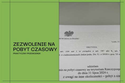 Zezwolenie Na Pobyt Czasowy Jak Uzyska Zezwolenie Na Pobyt Czasowy