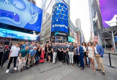 Nasdaq Exchange On Twitter Make Connections With Surgepays Surg