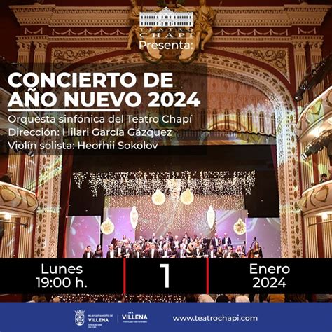 El Teatro Chap Da La Bienvenida A Con Su Tradicional Concierto De