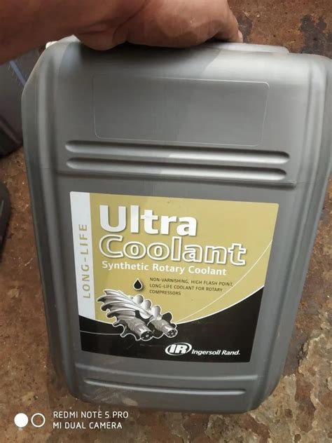 Rotary Screw Ingersoll Rand Ultra Coolant For Grey Bucket Grade