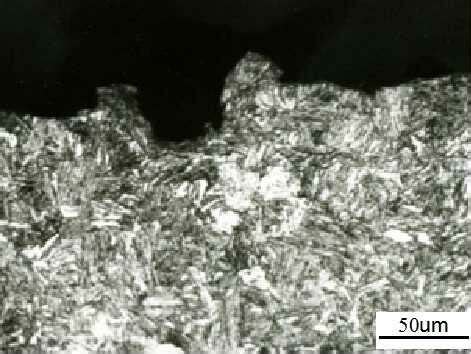 Metallographic microstructure of the fracture. The micromorphology of ...