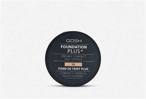 Gosh Пудра для лица компактная кремовая Foundation Plus 6 9 г — купить ...
