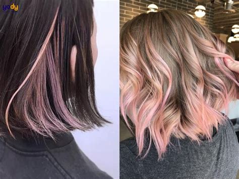 mẫu tóc màu hồng khói bắt TREND cực HOT Yody