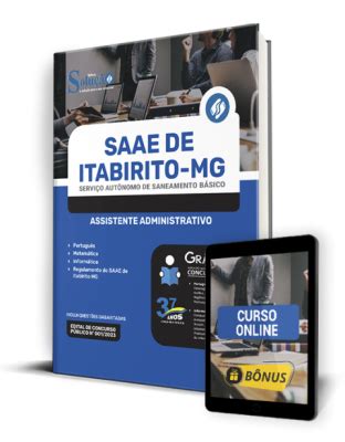 Apostila Saae De Itabirito Mg Assistente Administrativo