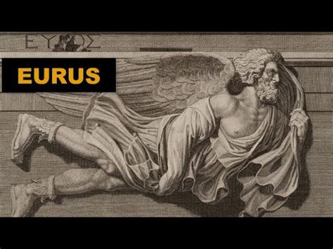 Eurus, the Greek god of Autumn, and the god of the East Wind! | Ancient Greece Reloaded