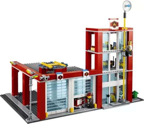 Lego City Feuerwehr Hauptquartier Spieletron