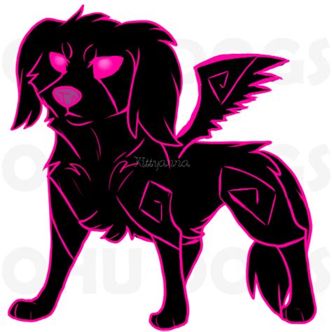 Demon Dog Pink By Kittyannakay On Deviantart