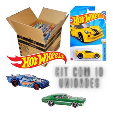 Hot Wheels Caixa C Carrinhos Sortidos Mattel Sem Repeti Es Shopee Brasil
