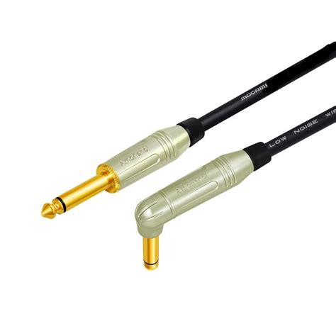 Jual Kabel Jack Gitar Meter Mogami Amphenol Gold Angled