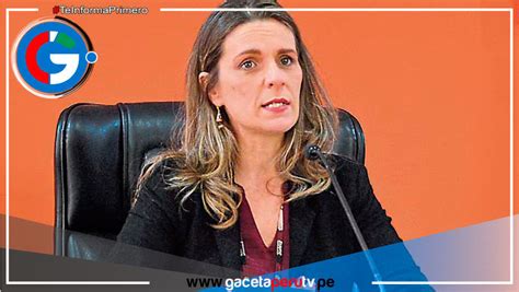 Congreso Aprueba Interpelación a Ministra Hania Pérez de Cuéllar por