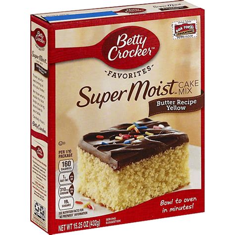 Betty Crocker Yellow Cake Mix Recipes Use Butter Instead Of Oil