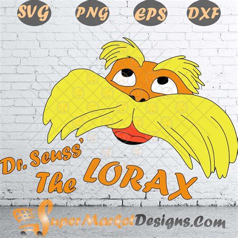 Dr Seuss Lorax Face Svg Artofit