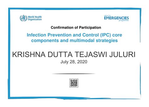 PDF Infection Prevention And Control IPC Core Components And