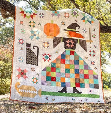 The Quilted Witch Quilt Kit 76 5 X 89 5