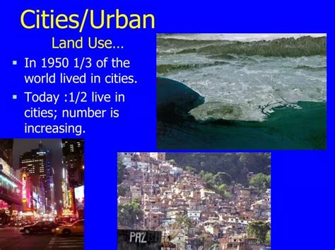 Ppt Cities Urban Land Use Powerpoint Presentation Free Download Id 3947595