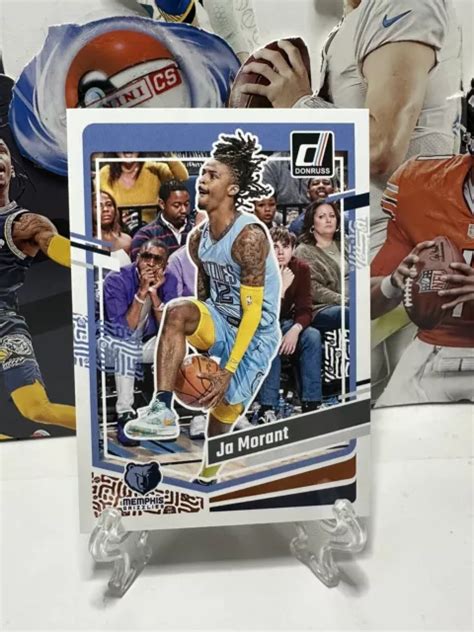 Carte De Base Grizzlis De Memphis 2023 2024 Panini Donruss Ja Morant