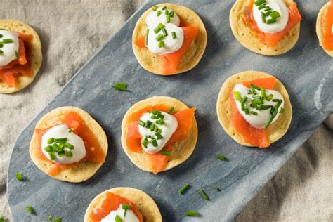 Smoked Salmon Blinis - Destination Indulge