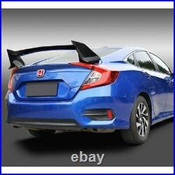 Real Carbon Fiber Type R Style Rear Trunk Spoiler Wing Fit 16 20 Honda