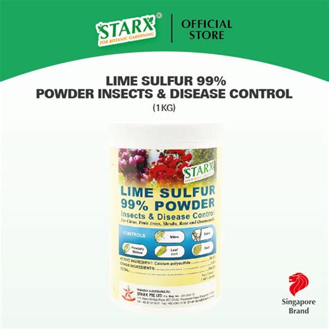 Starx Sg Lime Sulfur 1kg Fungicide Controls A Range Of Fungal