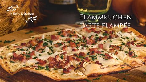 Traditional Flammkuchen Tarte Flambée YouTube